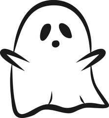 Ghost Doodle Line