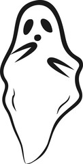 Ghost Doodle Line