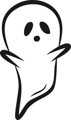 Ghost Doodle Line