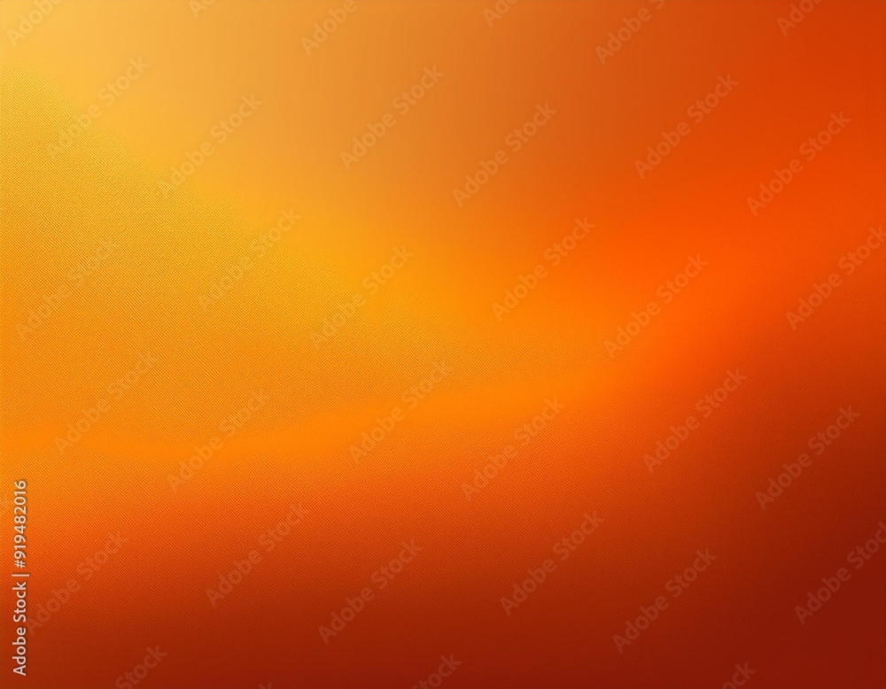 Wall mural abstract orange color background with gradient, blur texture with copy space, poster for your design