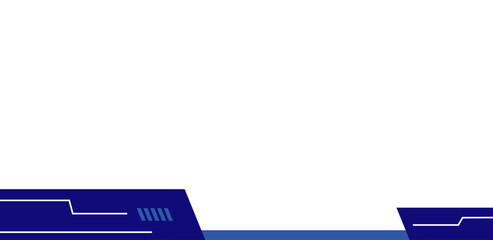 Futuristic Tech Footer