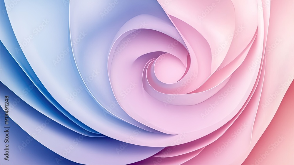 Poster minimalist abstract background with simple shapes and soft colors. ample copy space in the center.