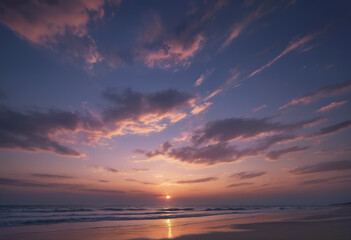 Obraz premium After sunset sky