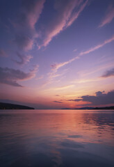 Naklejka premium After sunset sky