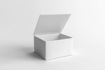 Paper Box Mockup A4 on isolated background created with Generative AI
