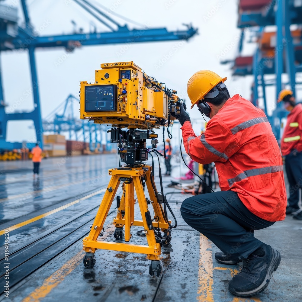 Poster autonomous port inspection systems with ai-driven diagnostics and reporting