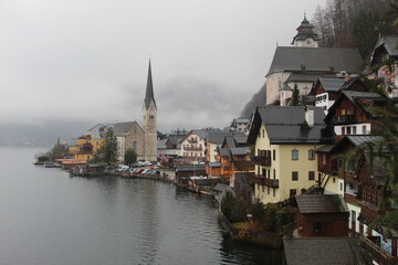 cloudy day in Hallstaat