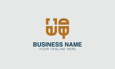 UQ U uq initial logo | initial based abstract modern minimal creative logo, vector template image. luxury logotype logo, real estate homie logo. typography logo. initials logo