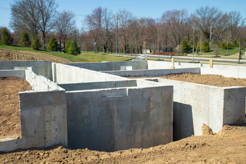 new foundation for a new house