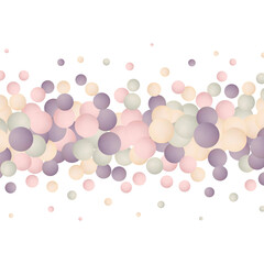 Elegant template with pearl pattern. Vector design for banners, cards, wedding invitation. Eps 10