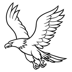 dove with wings illistation