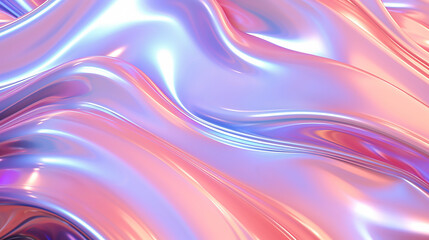 iridescent holographic pastel liquid metal texture, phone wallpaper
