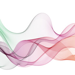 Color abstract wave. vector design element. Eps 10