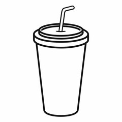 A tumbler art vector illustrator