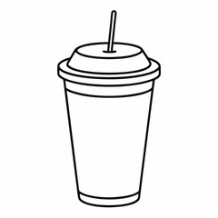 A tumbler art vector illustrator