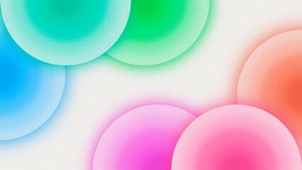 colorful background with circles