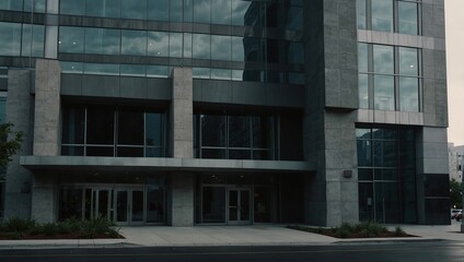 Modern Bank Building