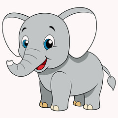 Elephant art vector illustrator