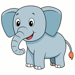 Elephant art vector illustrator