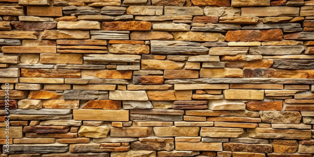 Leinwandbilder a rustic ledgestone wall background perfect for adding texture to any design project, ledgestone, wa
