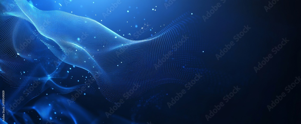 Poster an internet connection concept. internet communication, big data, and technological background in 3d