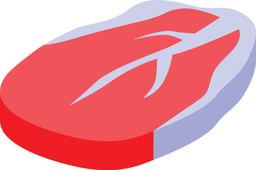 Fresh piece of red meat, ideal for representing concepts related to butchery, cooking, and a healthy protein source