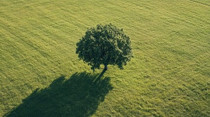 Single Tree in a Meadow