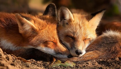 Fototapeta premium red fox vulpes