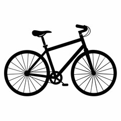 Bicycle Black silhouette