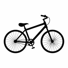 Bicycle Black silhouette