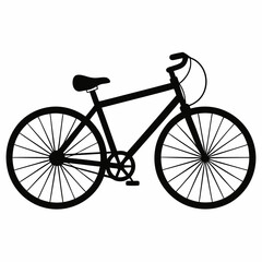 Bicycle Black silhouette