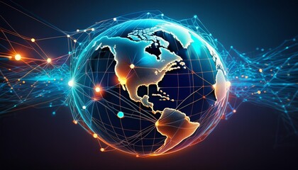 Obraz premium Global Connectivity