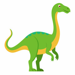 Fototapeta premium dinosaurs, forest, prehistoric, jungle, ferns, fossils, pterodactyl, T-rex, stegosaurus, velociraptor, brontosaurus, herbivores, carnivores, reptile, ancient, cretaceous, conifers,