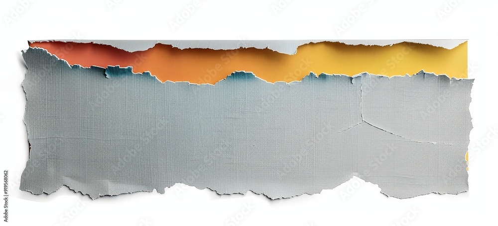Poster the texture of torn paper in high resolution