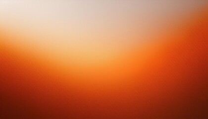 smooth orange white gradient background grainy texture copy space abstract photo