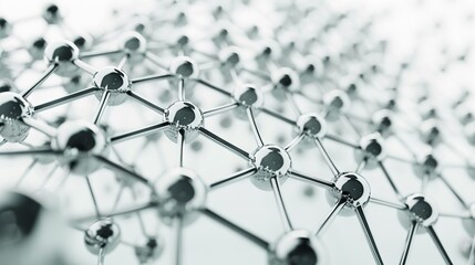 Technology structure background. 3d rendering 3d illustration. Isolated on white background