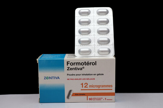 boite de g&eacute;lule de  Formot&eacute;rol laboratoire zentiva