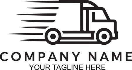 Delivery Truck Corporate Logo Design