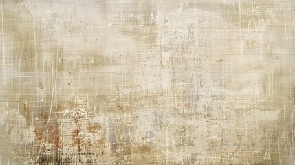 Beige canvas texture, Grunge horizontal background