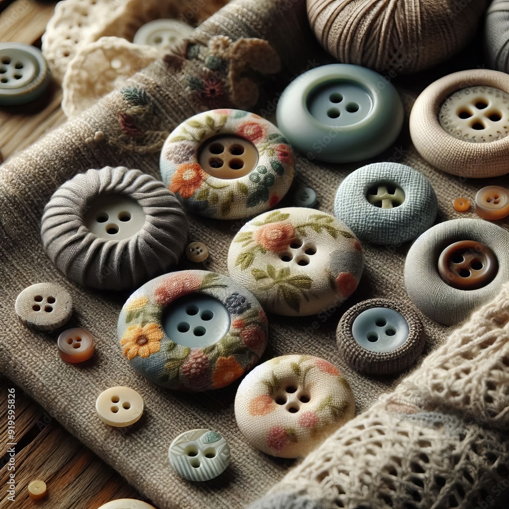 Poster 24 11 fabric covered buttons buttons wrapped in fabric that matc
