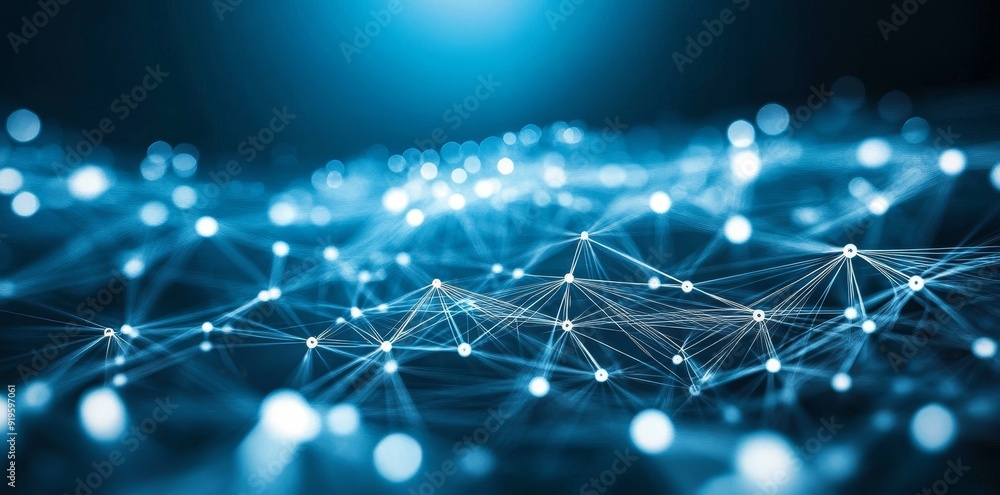 Poster future technology digital abstract background concept. concept of digital data network connections i