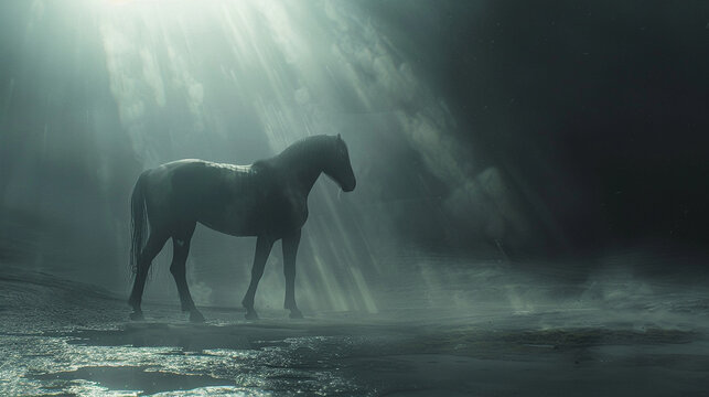 Horse desigan t shart background