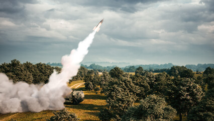 Launch of ballistic missiles