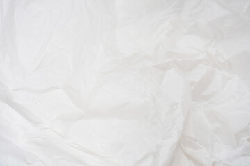 Plastic bag as a background.