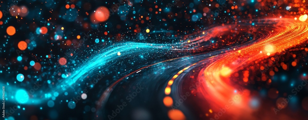 Poster the use of digital technology is ideal for technological operations, neural networks, machine learni