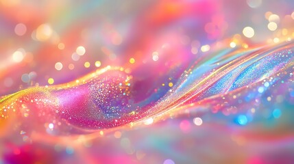 colorful boken glitter background, for celebration or banner, color glitter with delicate beautiful shimmering, abstract wallpaper
