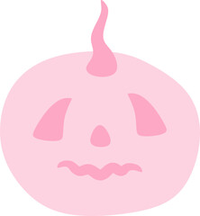 Pink Jack O Lantern Graphic