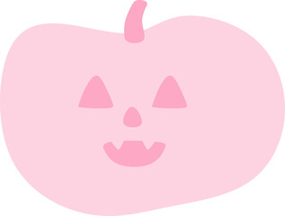 Pink Jack O Lantern Graphic