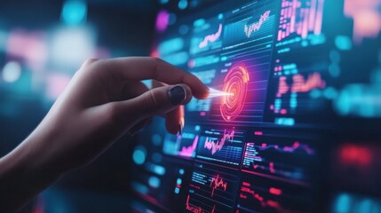 Obraz premium Transformative processes in the application of predictive analytics.