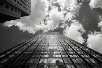 Fototapeta premium High To The Sky, Generative AI